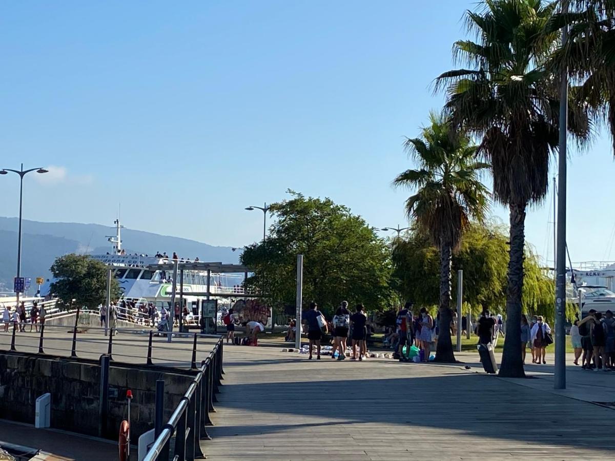 Apartamento De La Luz Centrico En Nautico -Parking Daire Vigo Dış mekan fotoğraf